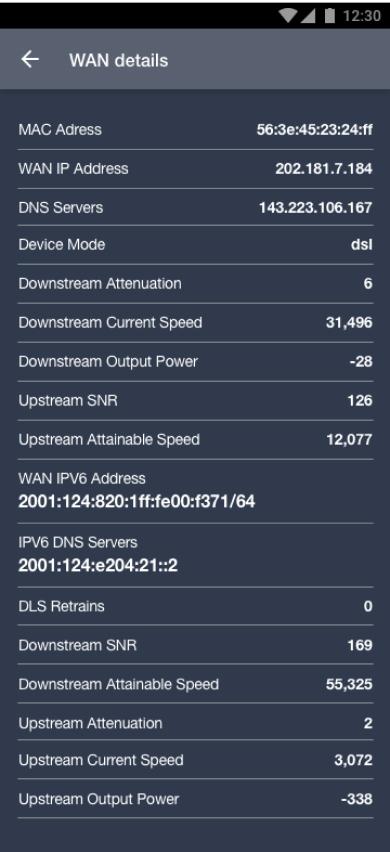 Solvatio application details screen