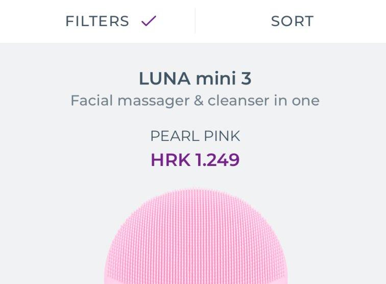 FOREO Filter Feature