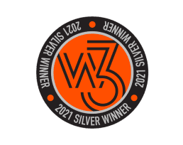 W3 award, 2021 silver Winner